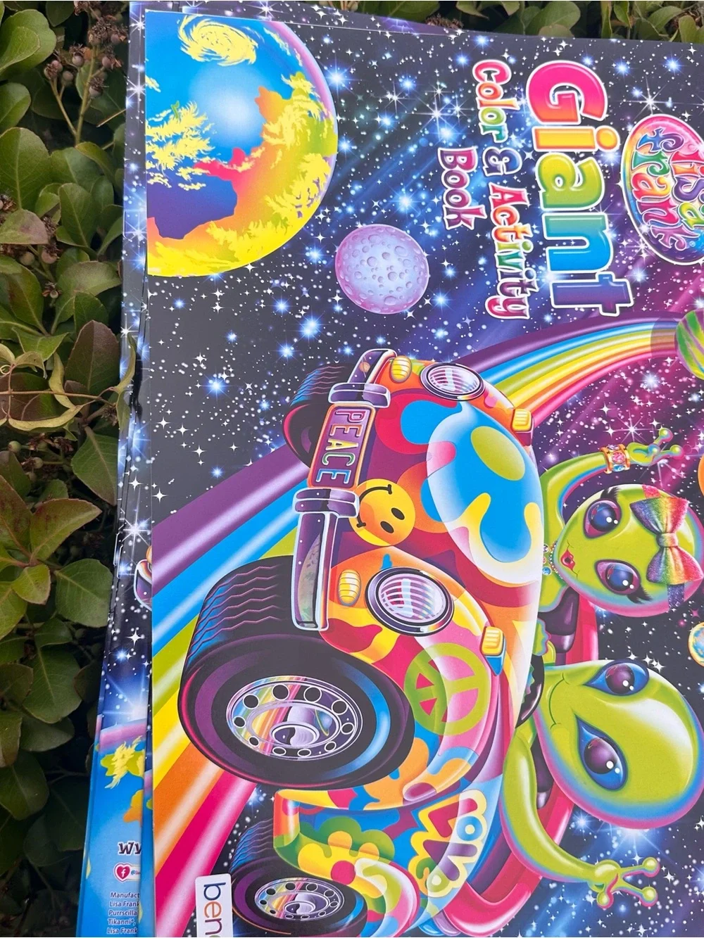 Lisa Frank Giant Color & Activity Book - Multicolor
